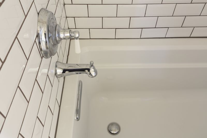 Close-up of Refinished Tub